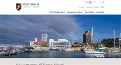 Desktop Screenshot of bodohavn.no